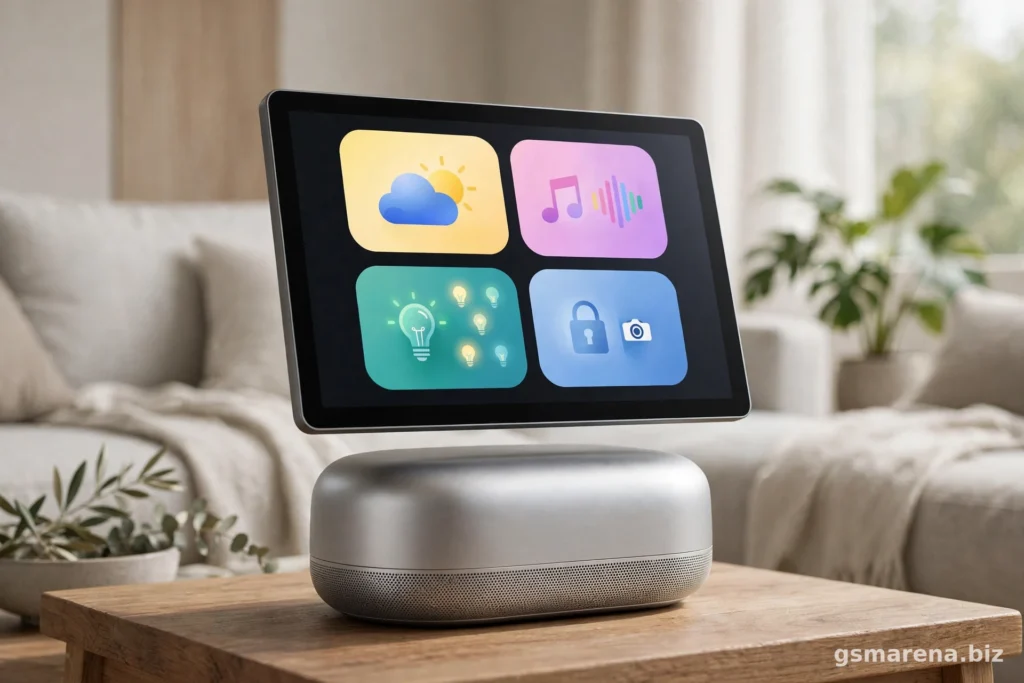 Apple HomeView smart home hub with 7-inch display